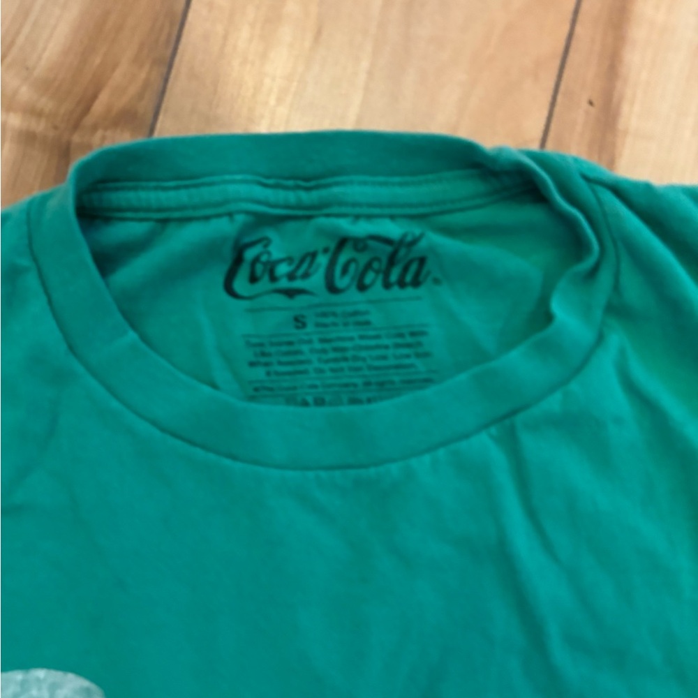 Coca Cola Green Sprite Men's T-Shirt - Picture 3 of 3